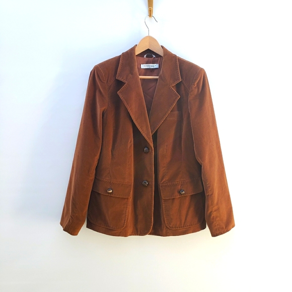 Marina Rinaldi Brown Corduroy Jacket - Picture 16 of 16